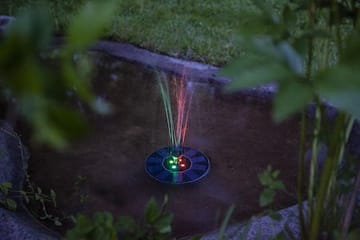 Fountain Solcelledekorasjon 16 cm - svart - Hage - Utemiljø - Hagedekorasjon - Dam & fontene - Hagefontene