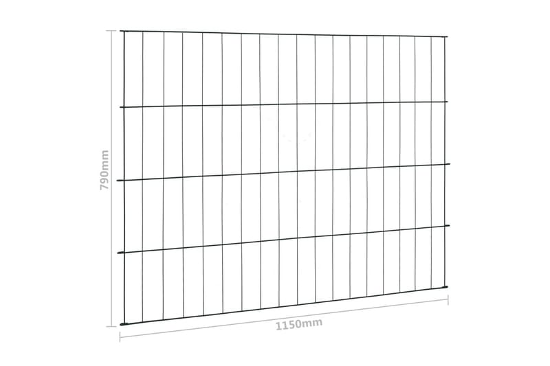 Gjerdesett til hagedam 115x79 cm grønn - Hage - Utemiljø - Hagedekorasjon - Dam & fontene - Damduk
