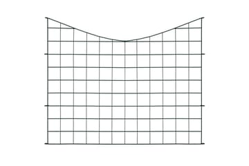 Gjerdesett til hagedam buet ned 77,5x64 cm grønn - Hage - Utemiljø - Hagedekorasjon - Dam & fontene - Damduk