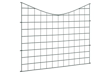 Gjerdesett til hagedam buet ned 77,5x64 cm grønn - Hage - Utemiljø - Hagedekorasjon - Dam & fontene - Damduk