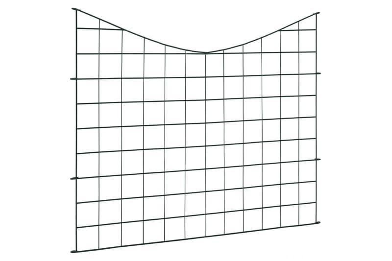 Gjerdesett til hagedam buet ned 77,5x64 cm grønn - Hage - Utemiljø - Hagedekorasjon - Dam & fontene - Damduk