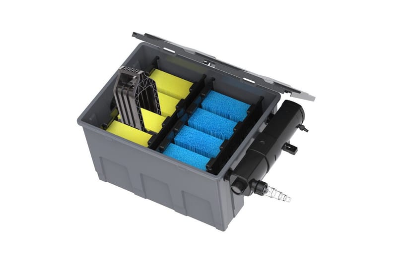 Gravitasjonsfilter Heissner Sett Pumpe UVC 24000L - Hage - Utemiljø - Hagedekorasjon - Dam & fontene