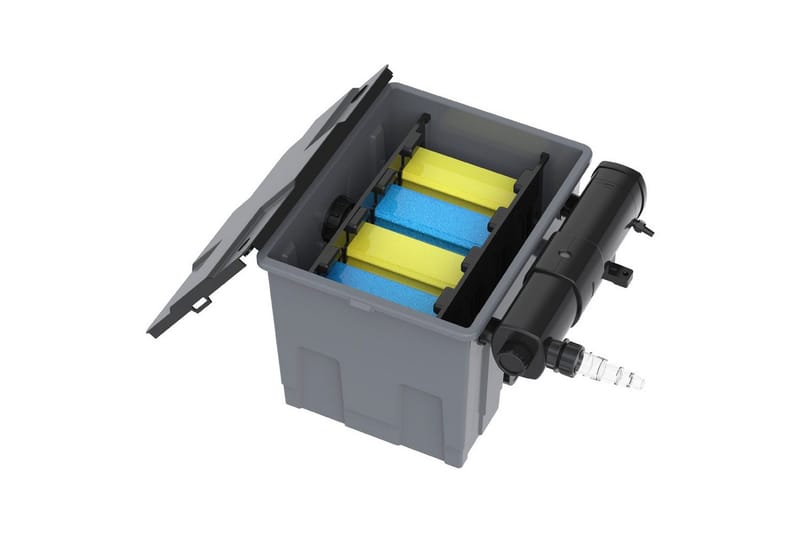 Gravitasjonsfilter Heissner Sett Pumpe UVC 16000L - Hage - Utemiljø - Hagedekorasjon - Dam & fontene