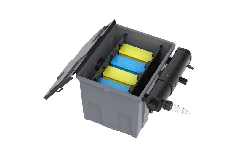 Gravitasjonsfilter Heissner Sett Pumpe UVC 16000L - Hage - Utemiljø - Hagedekorasjon - Dam & fontene