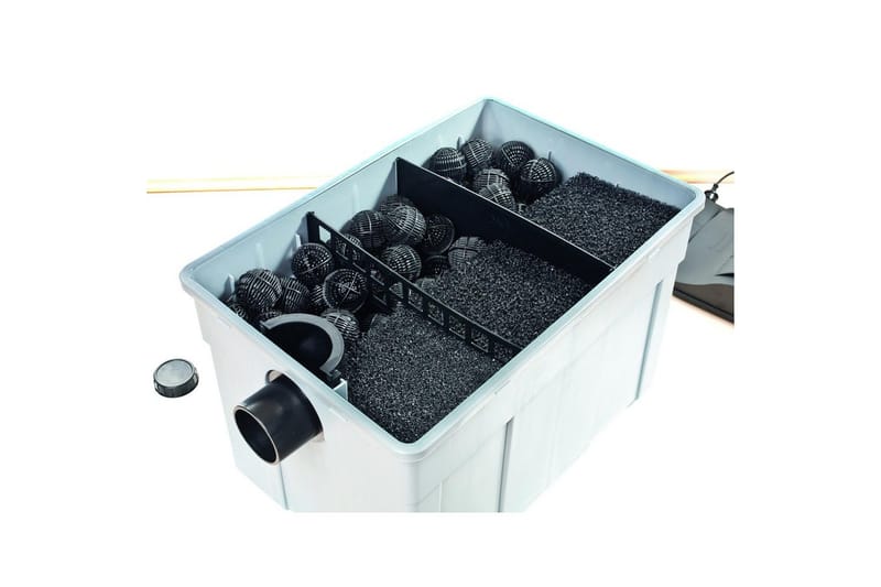 Gravitasjonsfilter Heissner Sett Pumpe UVC 16000L - Hage - Utemiljø - Hagedekorasjon - Dam & fontene