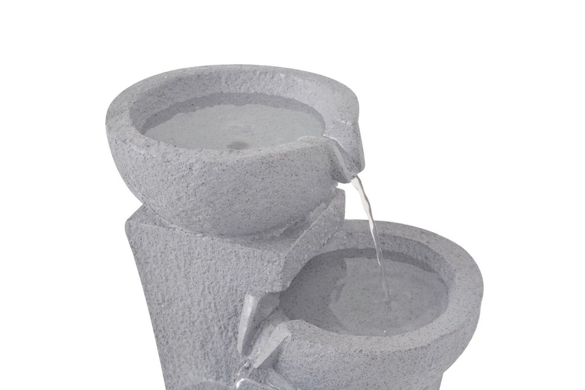 Innendørs fontene med LED-lys polyresin - Hage - Utemiljø - Hagedekorasjon - Dam & fontene