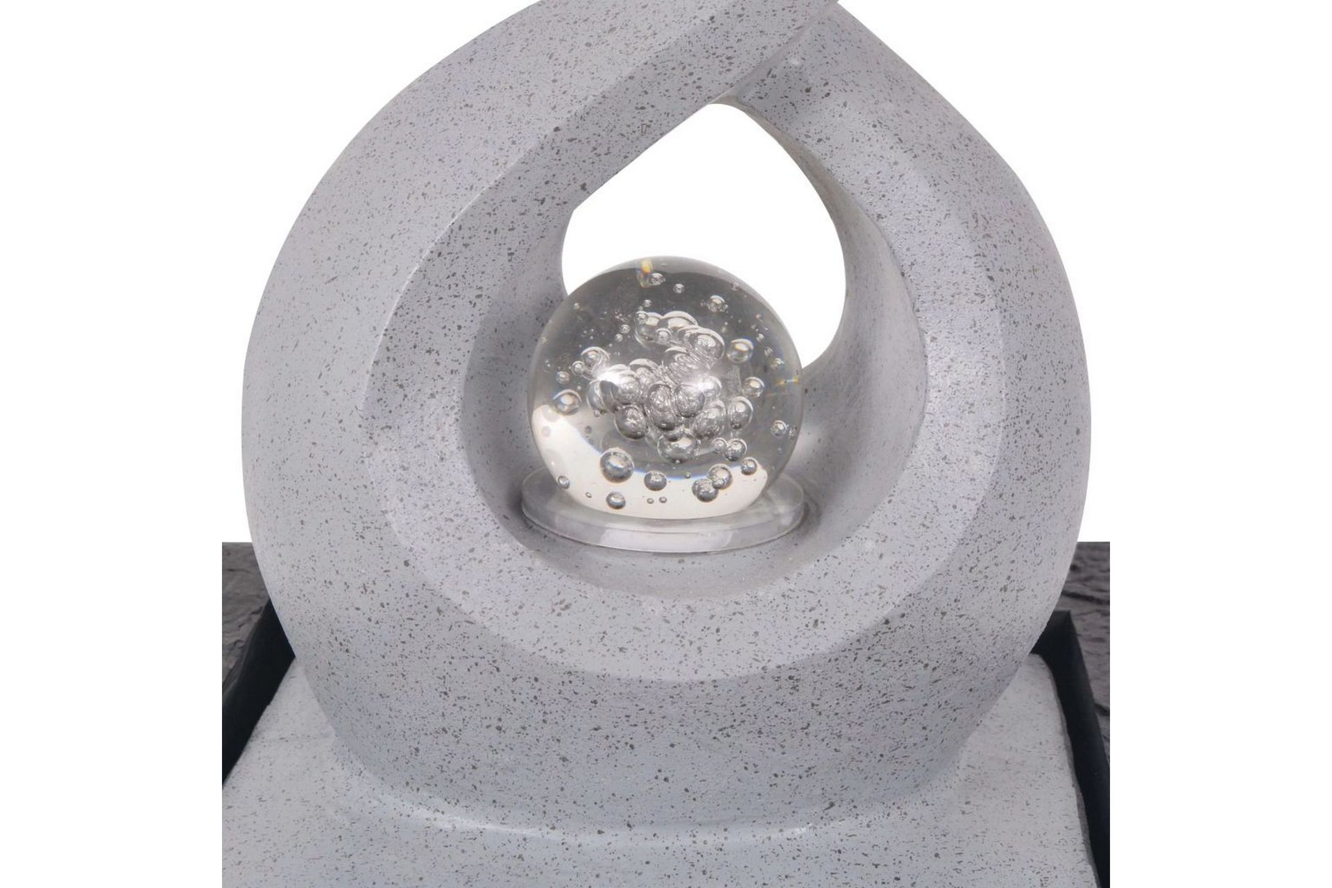 Innendørs fontene med LED-lys polyresin - Hage - Utemiljø - Hagedekorasjon - Dam & fontene