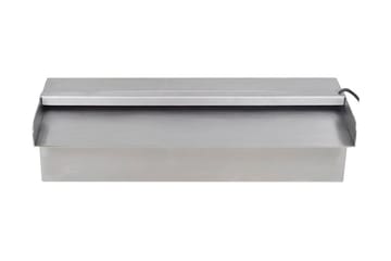 Rektangulr foss med lysdioder i rustfritt stål 30 cm - Hage - Utemiljø - Hagedekorasjon - Dam & fontene