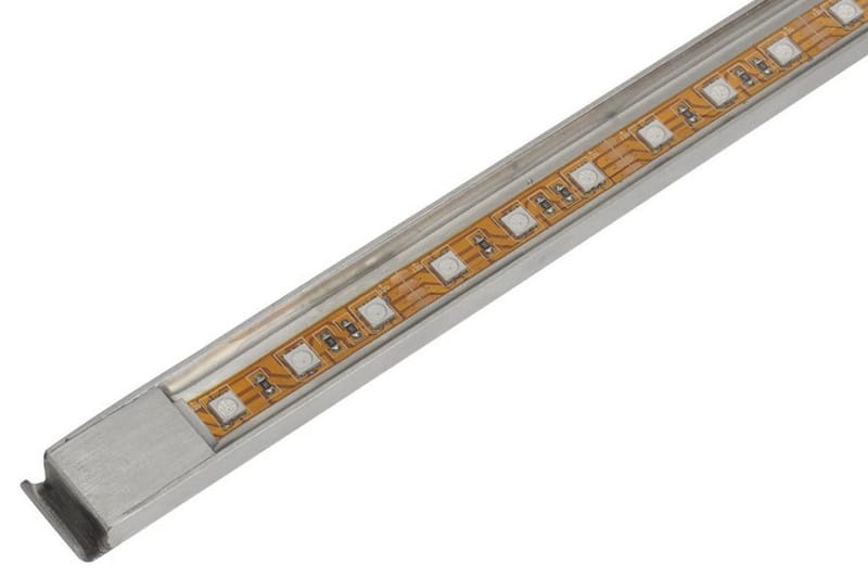 Rektangulr foss med lysdioder i rustfritt stål 60 cm - Hage - Utemiljø - Hagedekorasjon - Dam & fontene