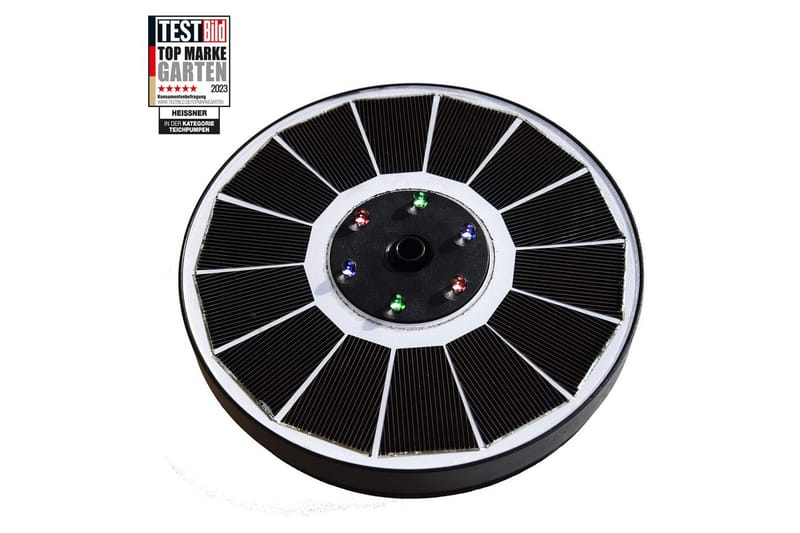 Solcellefontene Heissner Flytende Med LED-belysning - Med LED-belysning - Hage - Utemiljø - Hagedekorasjon - Dam & fontene
