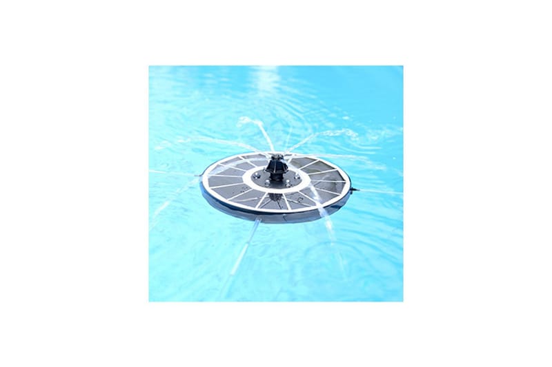 Solcellefontene Heissner Flytende Med LED-belysning, Med LED-belysning