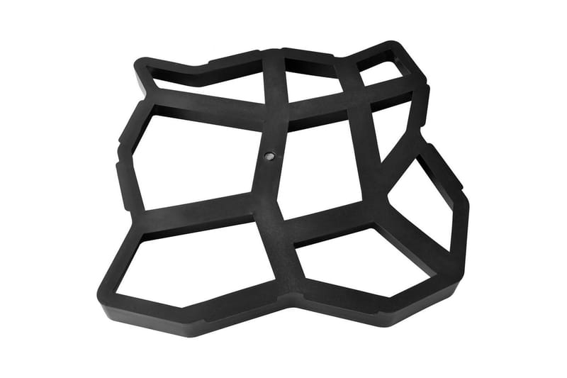 Støpeform for betong 42 x 42 x 4 cm 2 stk - Hage - Utemiljø - Hagedekorasjon - Dam & fontene