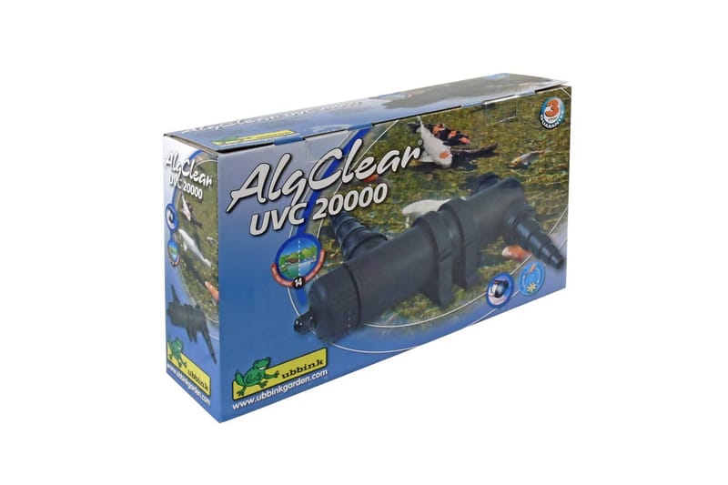 Ubbink AlgClear UVC 20000 18 W - Fontenepumpe - Dam & fontene