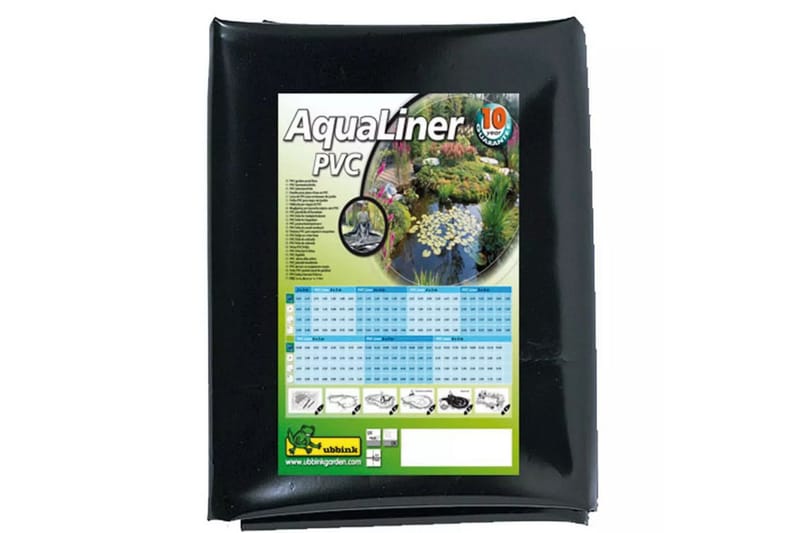 Ubbink Damduk AquaLiner 4 x 4 m PVC 0,5 mm 1331950 - Hage - Utemiljø - Hagedekorasjon - Dam & fontene - Damduk