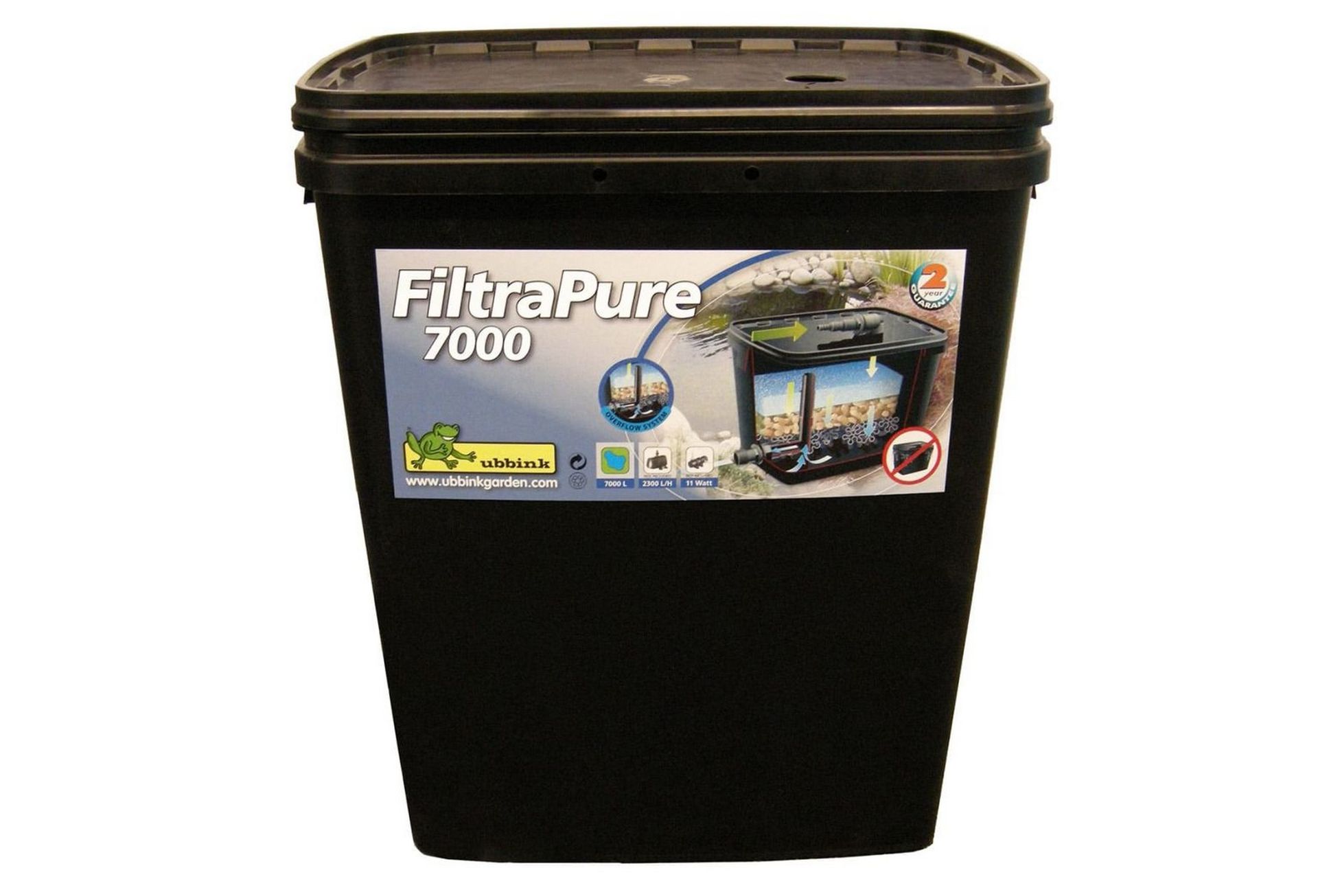 Ubbink Damfiltre FiltraPure 7000 37 L 1355969 - Hage - Utemiljø - Hagedekorasjon - Dam & fontene