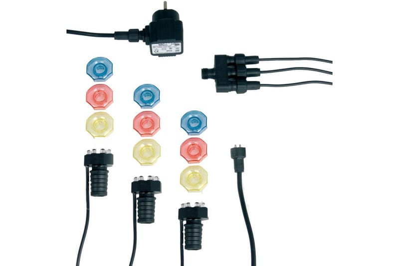 Ubbink Undervannslampe MiniBright 3x8 LED 1354019 - Hage - Utemiljø - Hagedekorasjon - Dam & fontene