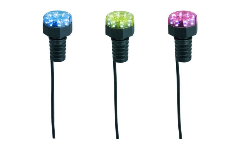 Ubbink Undervannslampe MiniBright 3x8 LED 1354019 - Hage - Utemiljø - Hagedekorasjon - Dam & fontene