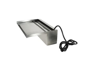Ubbink Vannfall med LED Niagara 90 cm rustfritt stål 1312126 - Hage - Utemiljø - Hagedekorasjon - Dam & fontene
