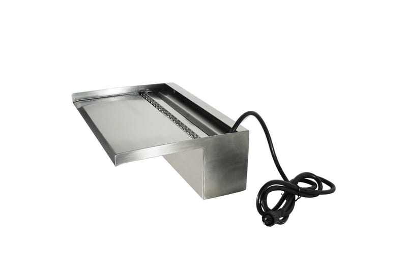 Ubbink Vannfall med LED Niagara 90 cm rustfritt stål 1312126 - Hage - Utemiljø - Hagedekorasjon - Dam & fontene