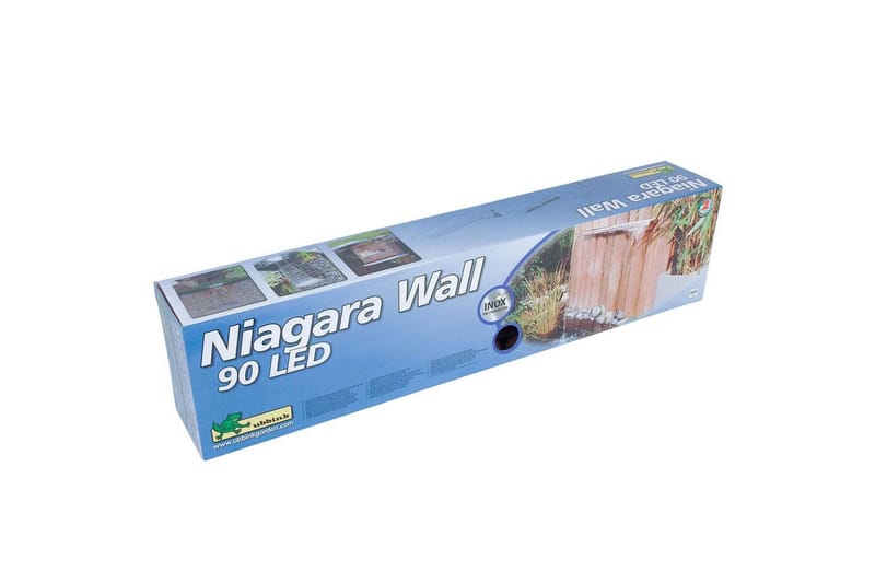 Ubbink Vannfall med LED Niagara 90 cm rustfritt stål 1312126 - Hage - Utemiljø - Hagedekorasjon - Dam & fontene