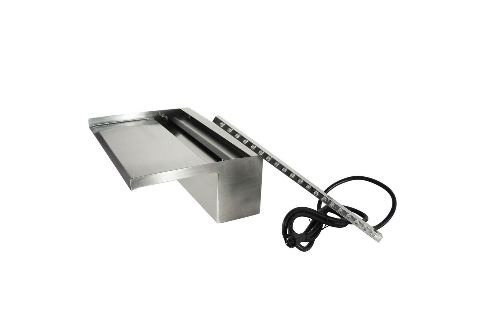 Ubbink Vannfall med LED Niagara 90 cm rustfritt stål 1312126 - Hage - Utemiljø - Hagedekorasjon - Dam & fontene