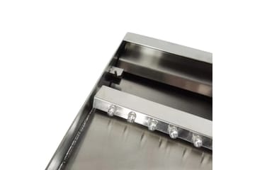 Ubbink Vannfall med LED Niagara 90 cm rustfritt stål 1312126 - Hage - Utemiljø - Hagedekorasjon - Dam & fontene