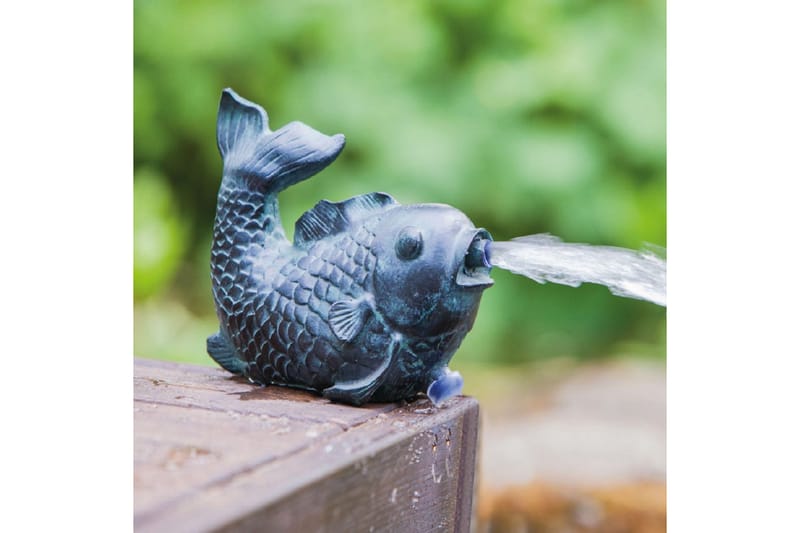 Damfigur Heissner Fisk - Hage - Utemiljø - Hagedekorasjon - Dam & fontene