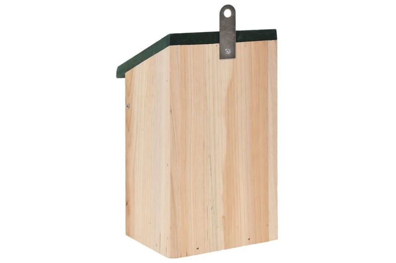 Fuglehus 4 stk tre 12x12x22 cm - Hage - Utemiljø - Hagedekorasjon - Fuglemater & fuglehus