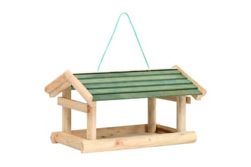 Fuglemater heltre 35x29,5x21 cm - Brun - Hage - Utemiljø - Hagedekorasjon - Fuglemater & fuglehus