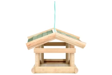 Fuglemater heltre 35x29,5x21 cm - Brun - Hage - Utemiljø - Hagedekorasjon - Fuglemater & fuglehus