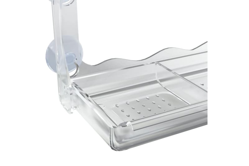Fuglematere for vindu 2 stk akryl 30x12x15 cm - Gjennomsiktig - Hage - Utemiljø - Hagedekorasjon - Fuglemater & fuglehus