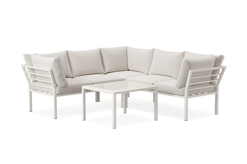 Ariany hjørnesofa utendørs 5-seters - Beige - Hage - Utemiljø - Veranda & terrasse - Verandamøbler