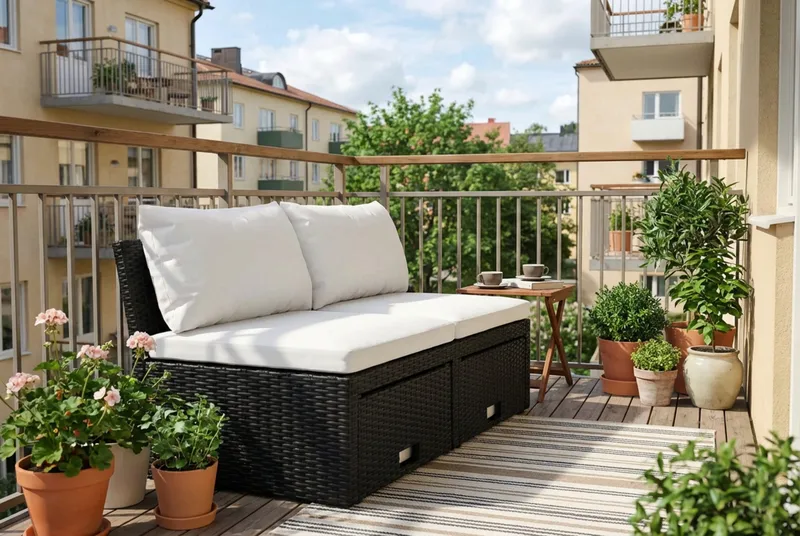 Bahamas Balkongsofa - Hagemøbler - Balkong - Balkongmøbler - Balkongsofaer