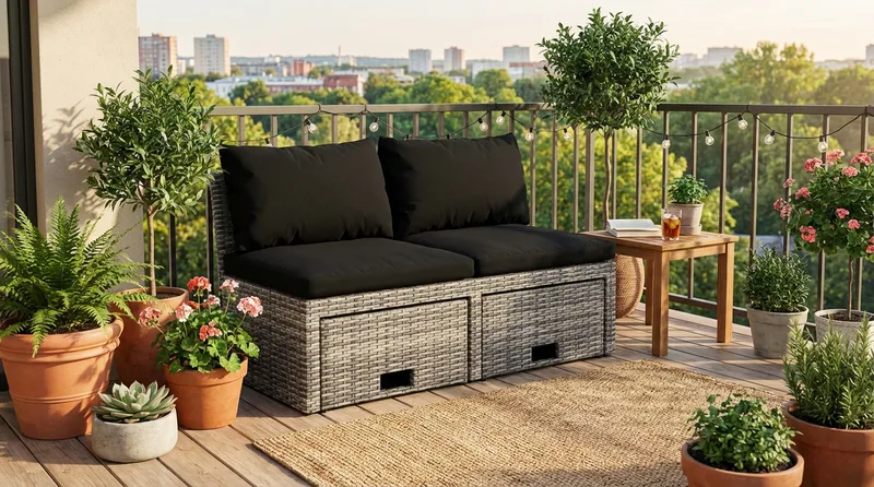 Bahamas Balkongsofa - Hagemøbler - Balkong - Balkongmøbler - Balkongsofaer