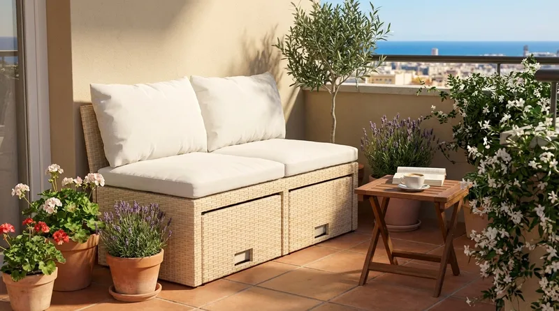 Bahamas Balkongsofa - Hagemøbler - Balkong - Balkongmøbler - Balkongsofaer