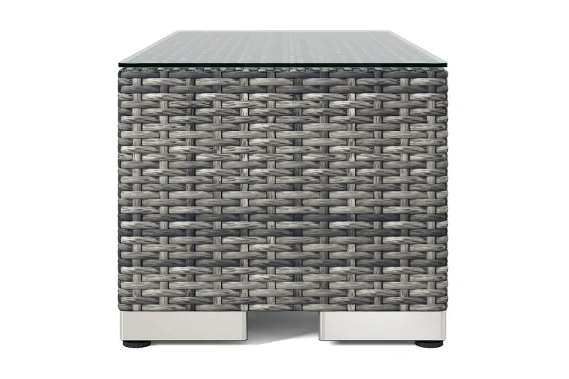 Bahamas Endemodul Utendørs 38x90 cm - Grå - Hagemøbler - Loungemøbler - Moduler