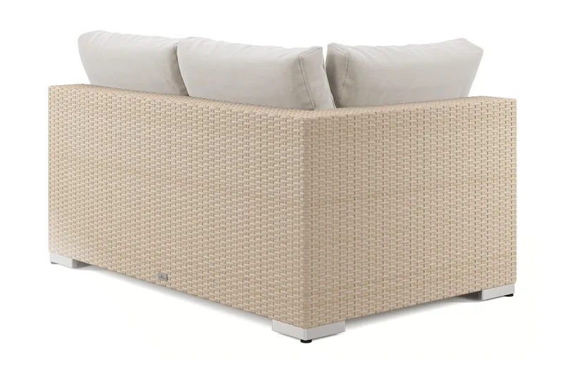 Bahamas Høyremodul Utendørs 140 cm - Beige - Hagemøbler - Loungemøbler - Moduler - Høyremoduler hagesofa