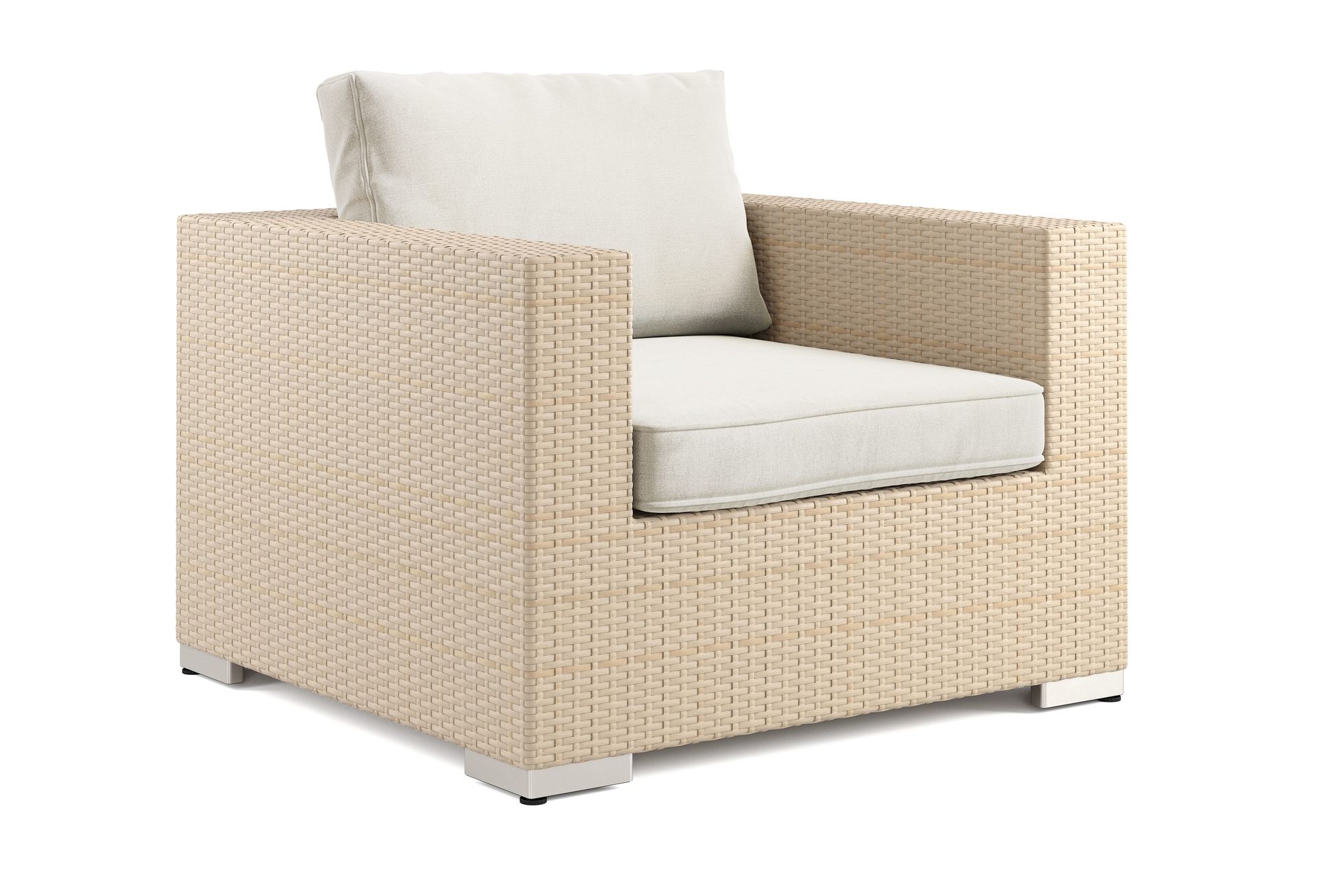 Bahamas Lounge Lenestol Utendørs i Kunstrotting - Beige