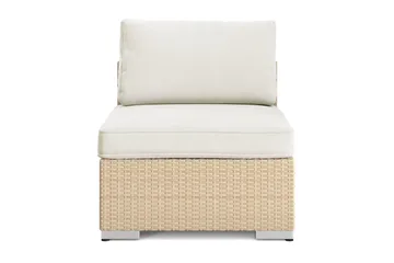 Bahamas Midtmodul Utendørs - Beige - Hagemøbler - Loungemøbler - Moduler - Midtmodul hagesofa