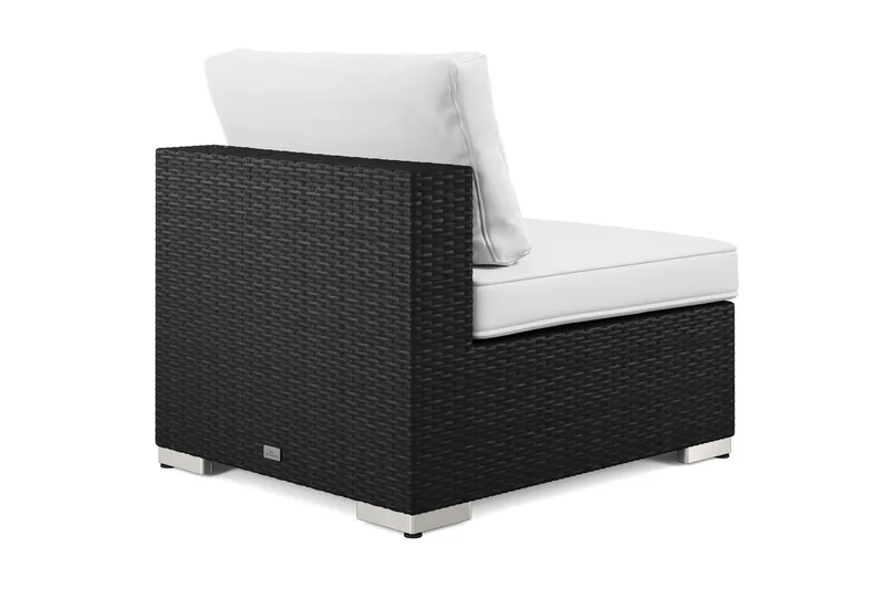 Bahamas Midtmodul Utendørs i Kunstrotting, Svart