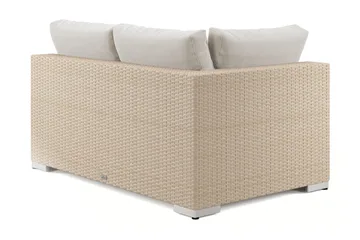 Bahamas Venstremodul Utendørs 140 cm - Beige - Hagemøbler - Loungemøbler - Moduler - Høyremoduler hagesofa