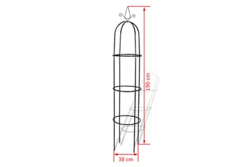 Hagebue 2 stk - Hage - Utemiljø - Hagedekorasjon - Hagefigurer & hagepynt
