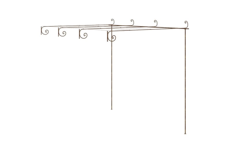 Hagebue antikk brun 4x3x2,5 m jern - Brun - Hagefigurer & hagepynt - Rosebue