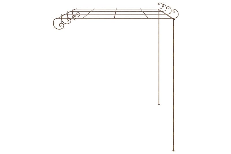 Hagebue antikk brun 4x3x2,5 m jern - Brun - Hage - Utemiljø - Hagedekorasjon - Hagefigurer & hagepynt