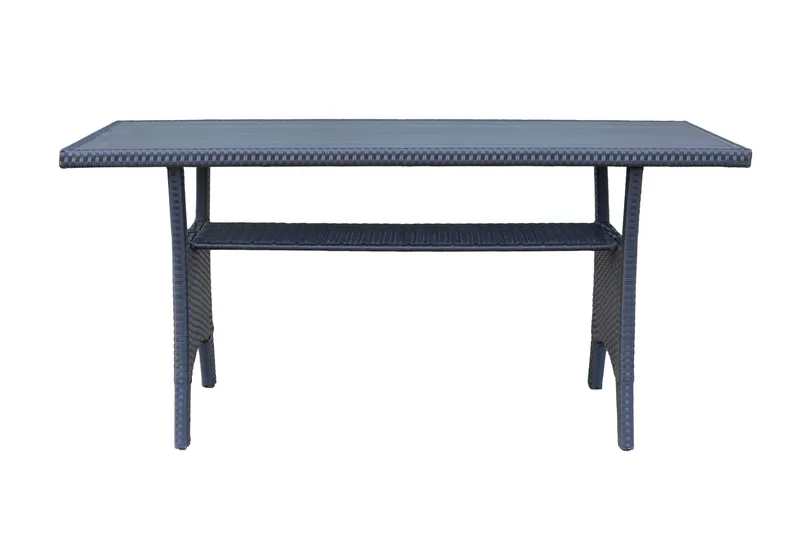 James Light Stor L-formet Vendbar Loungegruppe for Utendørs i Kunstrotting med Oppbevaring og Hvite Puter - Svart - Hage - Utemiljø - Veranda & terrasse - Verandamøbler