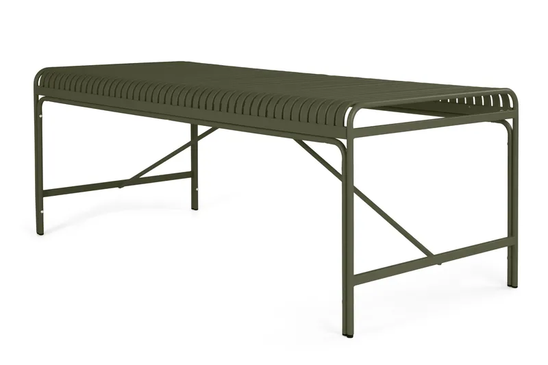 Jarva spisebord utendørs 200 cm, Grønn