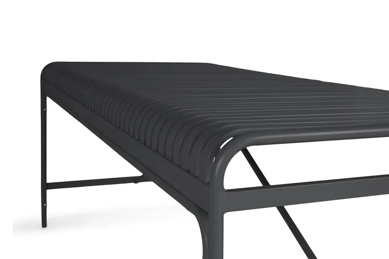 Jarva spisebord utendørs 200 cm - Svart - Hagemøbler - Hagebord - Spisebord ute