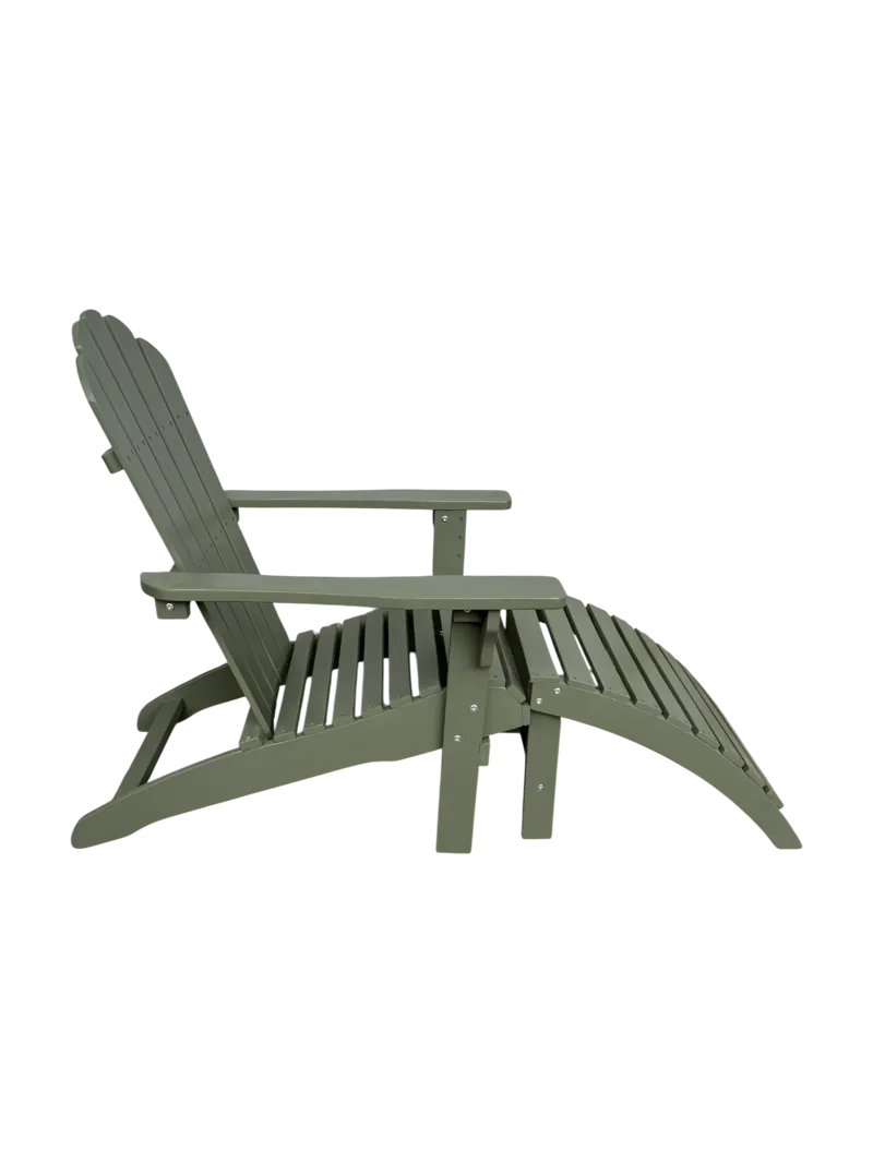 Landet dekkstol utendørs - Mørkegrønn - Hagemøbler - Stoler & Lenestoler - Solstoler - Dekkstol