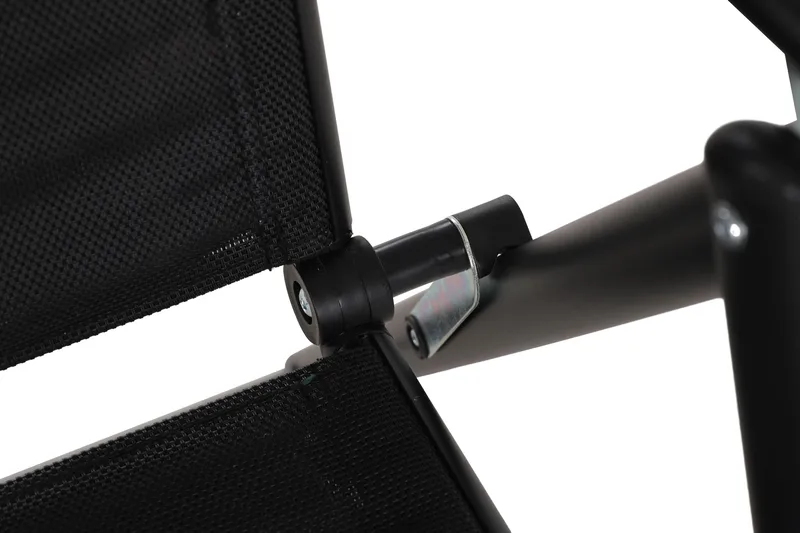 Maggie polstret regulerbar utestol - Svart - Hagemøbler - Stoler & Lenestoler - Posisjonsstol