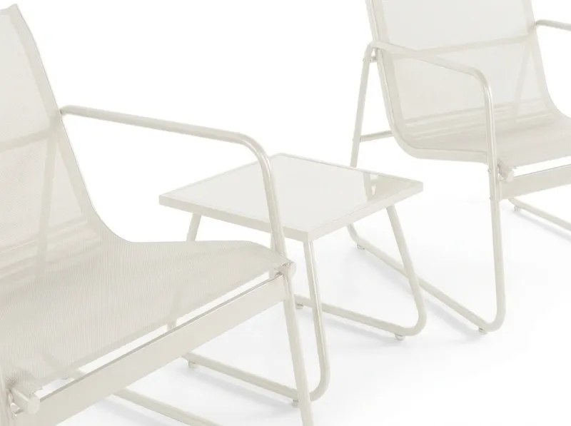 Pelanda caféssett utendørs - Beige - Hage - Utemiljø - Veranda & terrasse - Verandamøbler
